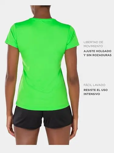 Joma Maglietta Sportiva Donna, 6XS - 3XL - Mantiene il Contatto con il Corpo Asciutto, Ideale per la Corsa o Gym miniatura 2