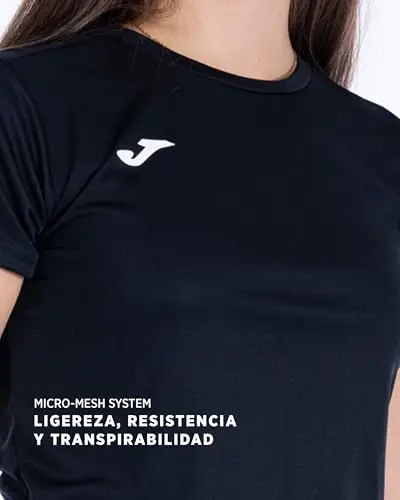 Joma Maglietta Sportiva Donna, 6XS - 3XL - Mantiene il Contatto con il Corpo Asciutto, Ideale per la Corsa o Gym miniatura 3