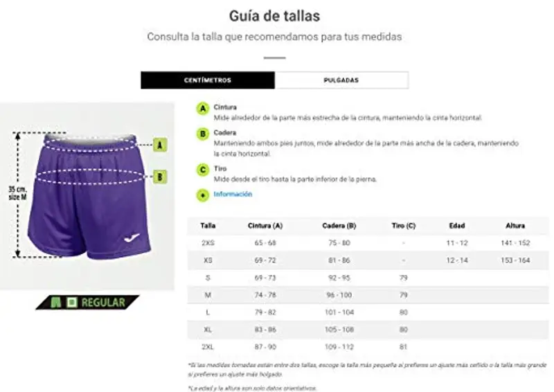 Joma Pantaloncini Sportivi Donna, 2XS a 2XL - Vita Elastica con Coulisse - Paris II miniatura 2