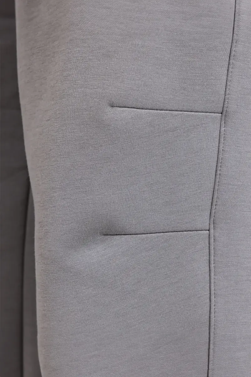 Pantaloni jogger grigi con fascia elastica e logo in silicone JOMA Step Long Pants [GRIGIO] miniatura 2