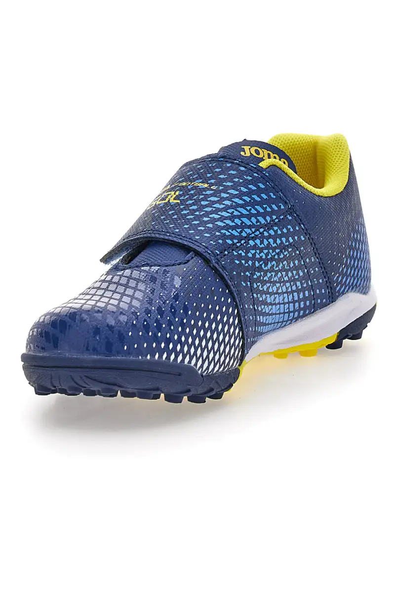 Scarpa da calcio blu con suola turf Joma Gol Jr 2603 [BLUE] miniatura 3