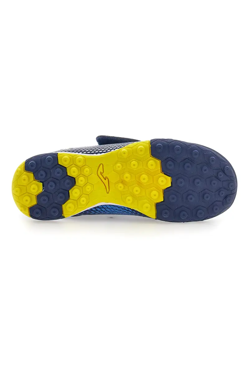 Scarpa da calcio blu con suola turf Joma Gol Jr 2603 [BLUE] miniatura 5