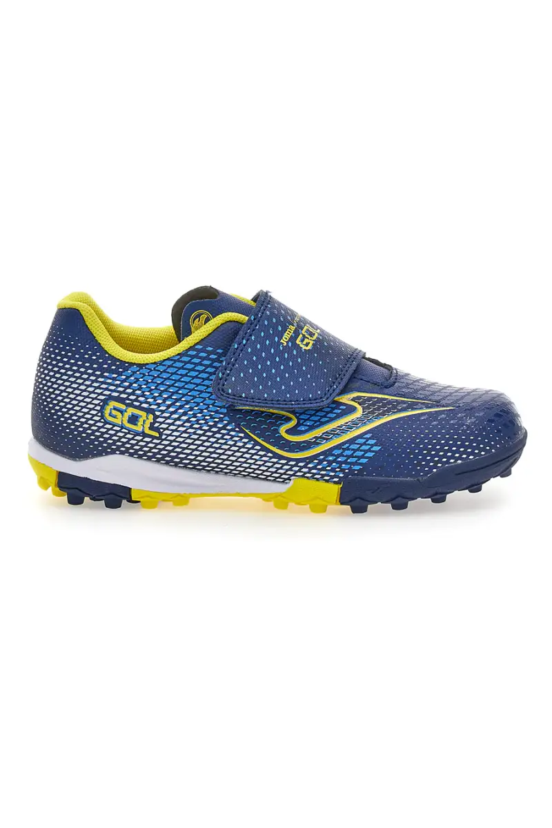 Scarpa da calcio blu con suola turf Joma Gol Jr 2603 [BLUE]