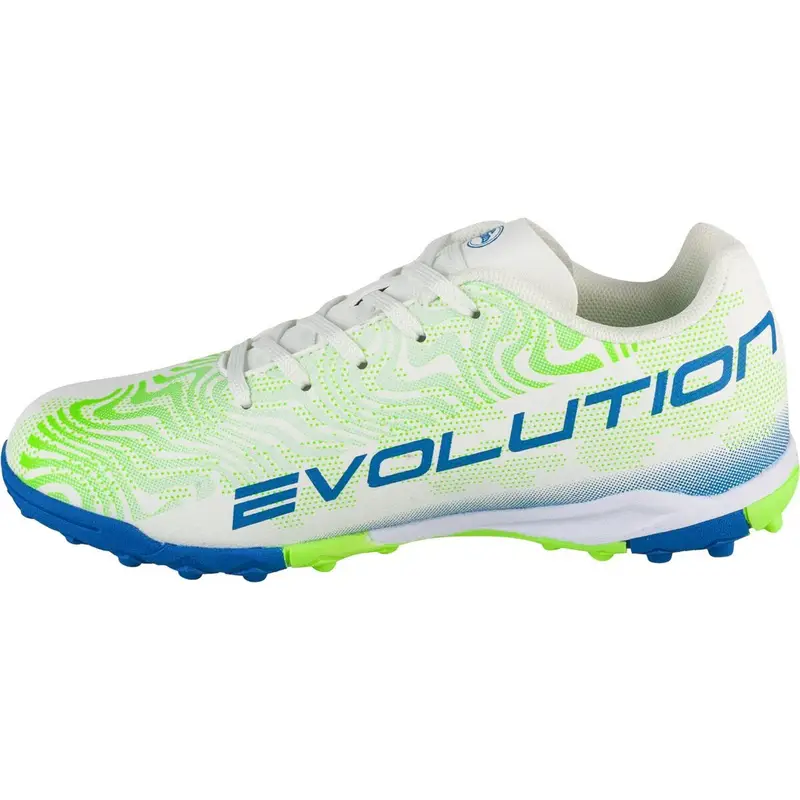 Scarpe calcio per bambini Joma Evolution 2502 TF Blanc