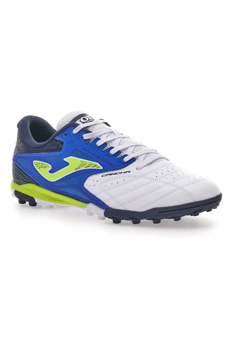 Scarpe da Calcetto Bianche e Blu Joma Cancha Turf [ND] miniatura 2