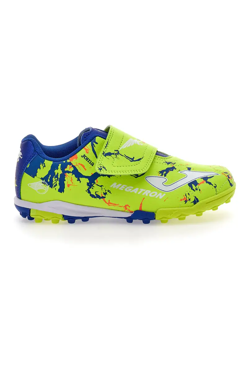 Scarpe da Calcetto Giallo Fluo Con Strappo Joma Megatron Jr 2409 [GIALLO]