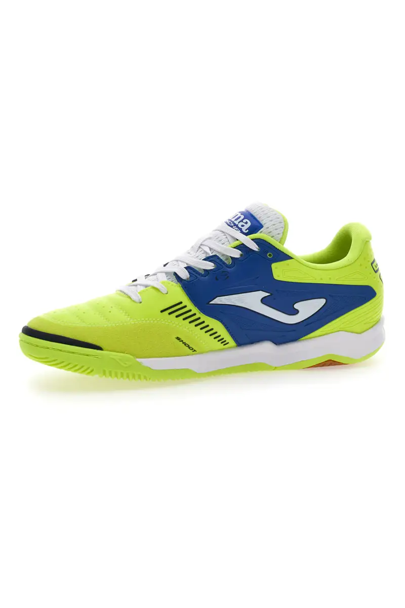 Scarpe da Calcetto Indoor Giallo Fluo e Blu JOMA CANCHA 2511 FUTSAL [GIALLO FLUO miniatura 4
