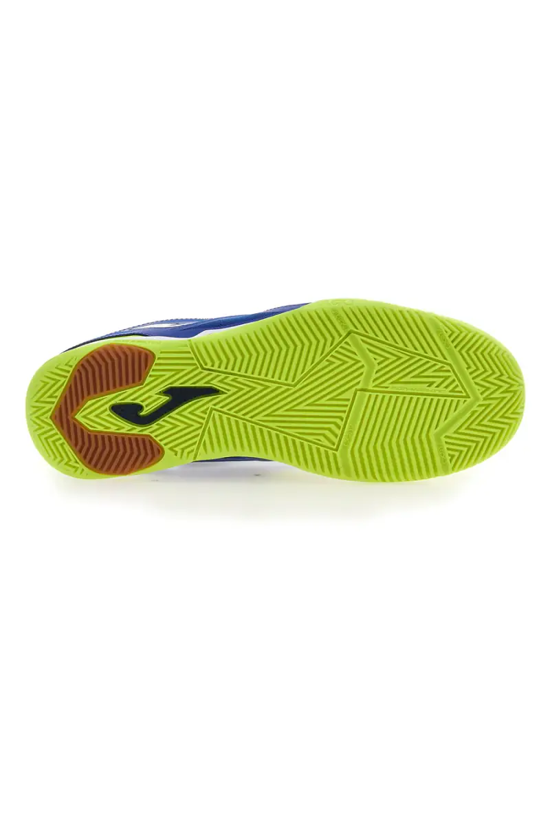 Scarpe da Calcetto Indoor Giallo Fluo e Blu JOMA CANCHA 2511 FUTSAL [GIALLO FLUO miniatura 5