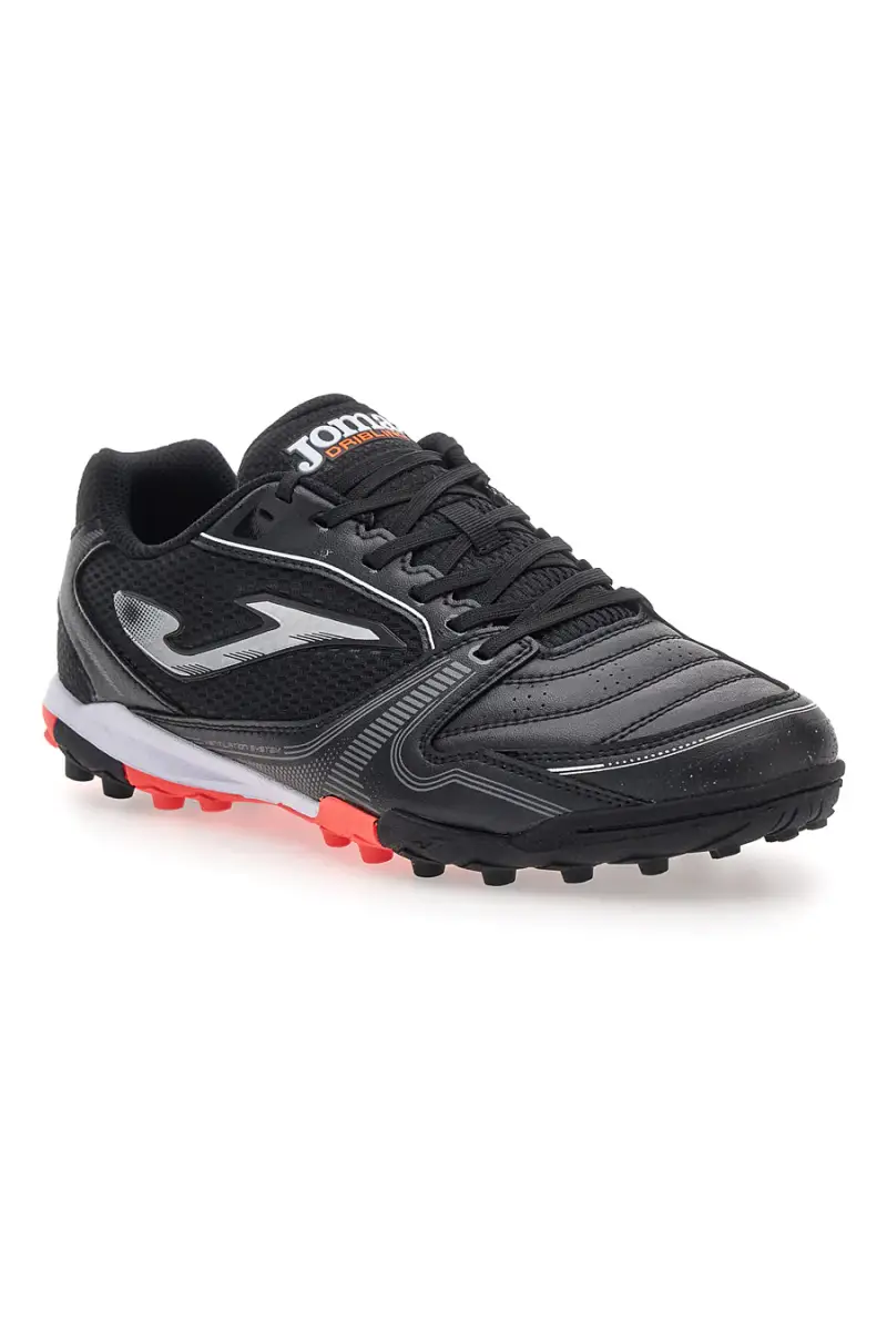 Scarpe da calcetto nere con suola turf Joma Dribling 2501 Turf [NERO] miniatura 2