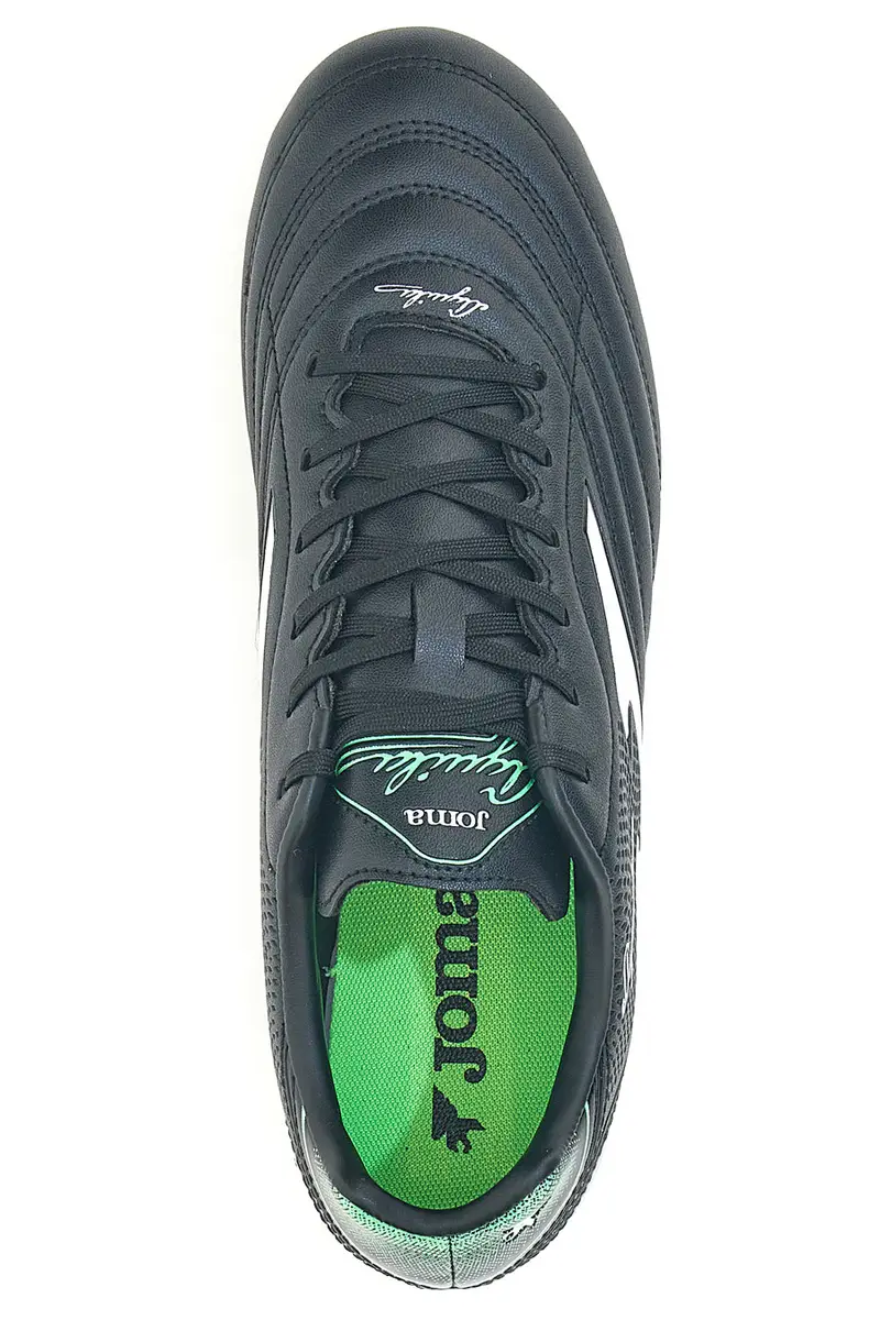 Scarpe da calcio nere con dettagli verdi Joma Aguila 2501 [ND] miniatura 3