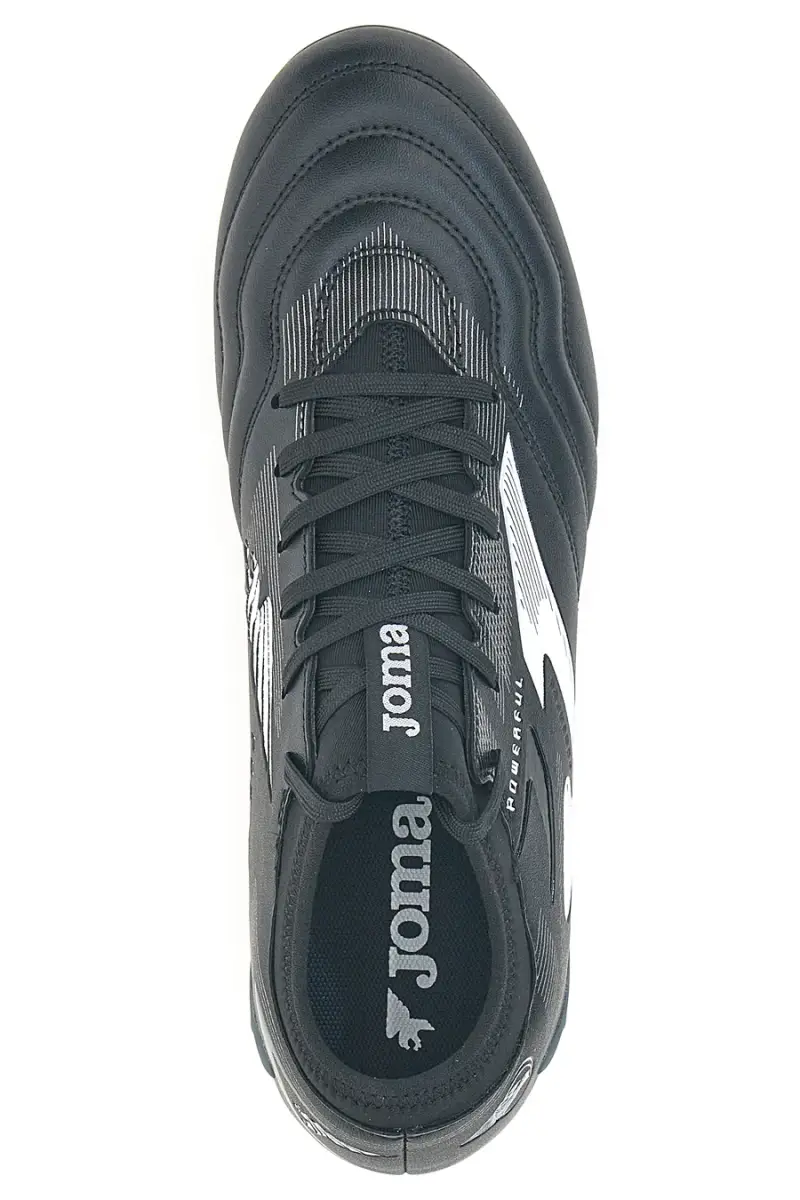 Scarpe da calcio nere con suola Artificial grass Joma Powerful 2501AG [NERO] miniatura 3