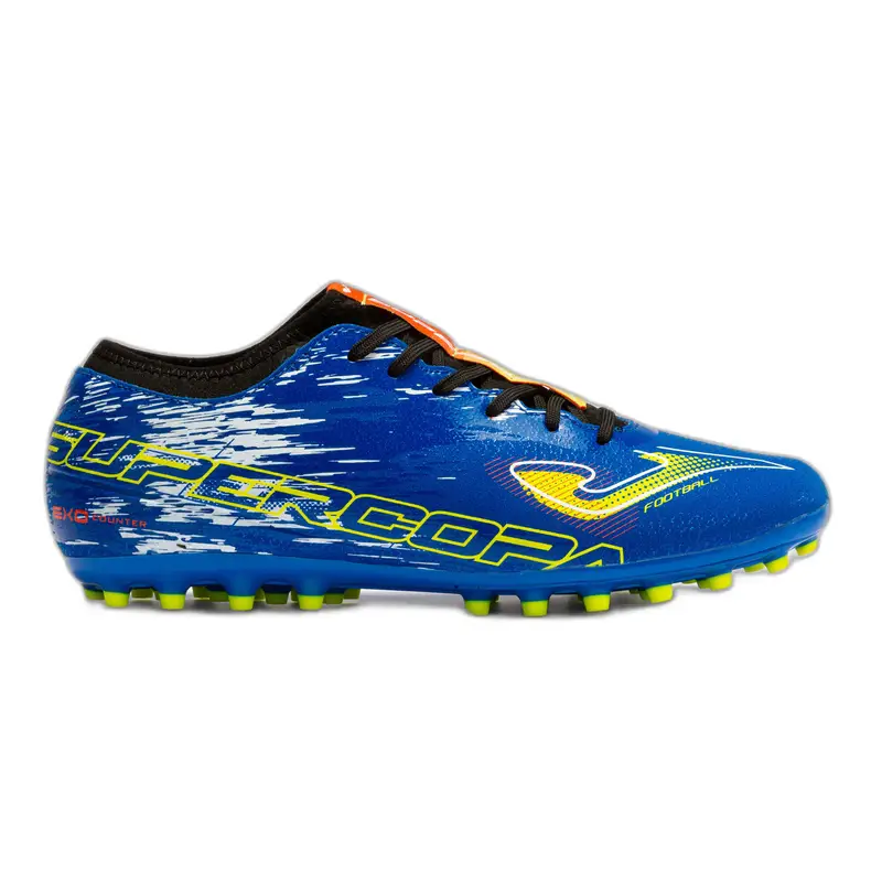 Scarpe da calcio per bambini Joma Supercopa 2303 AG Bleu