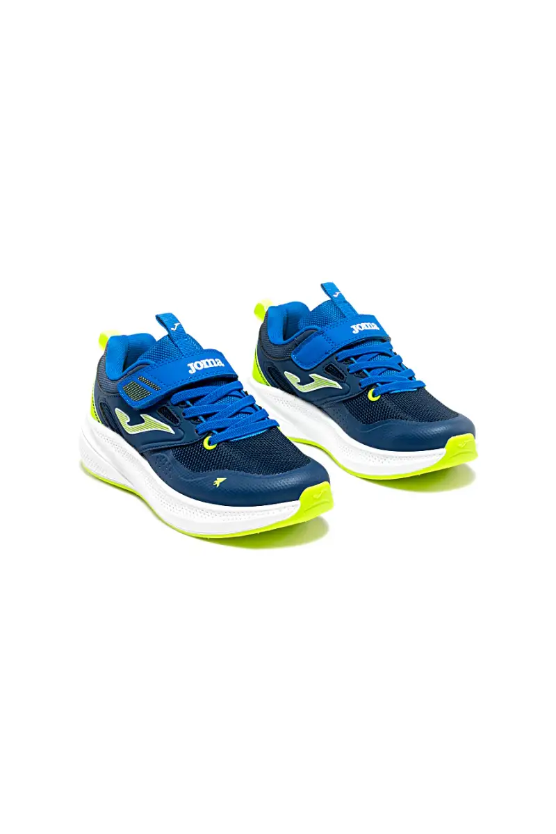 Scarpe da running blu e verde fluo con strappo Joma JFERRS2603V [BIANCO miniatura 2
