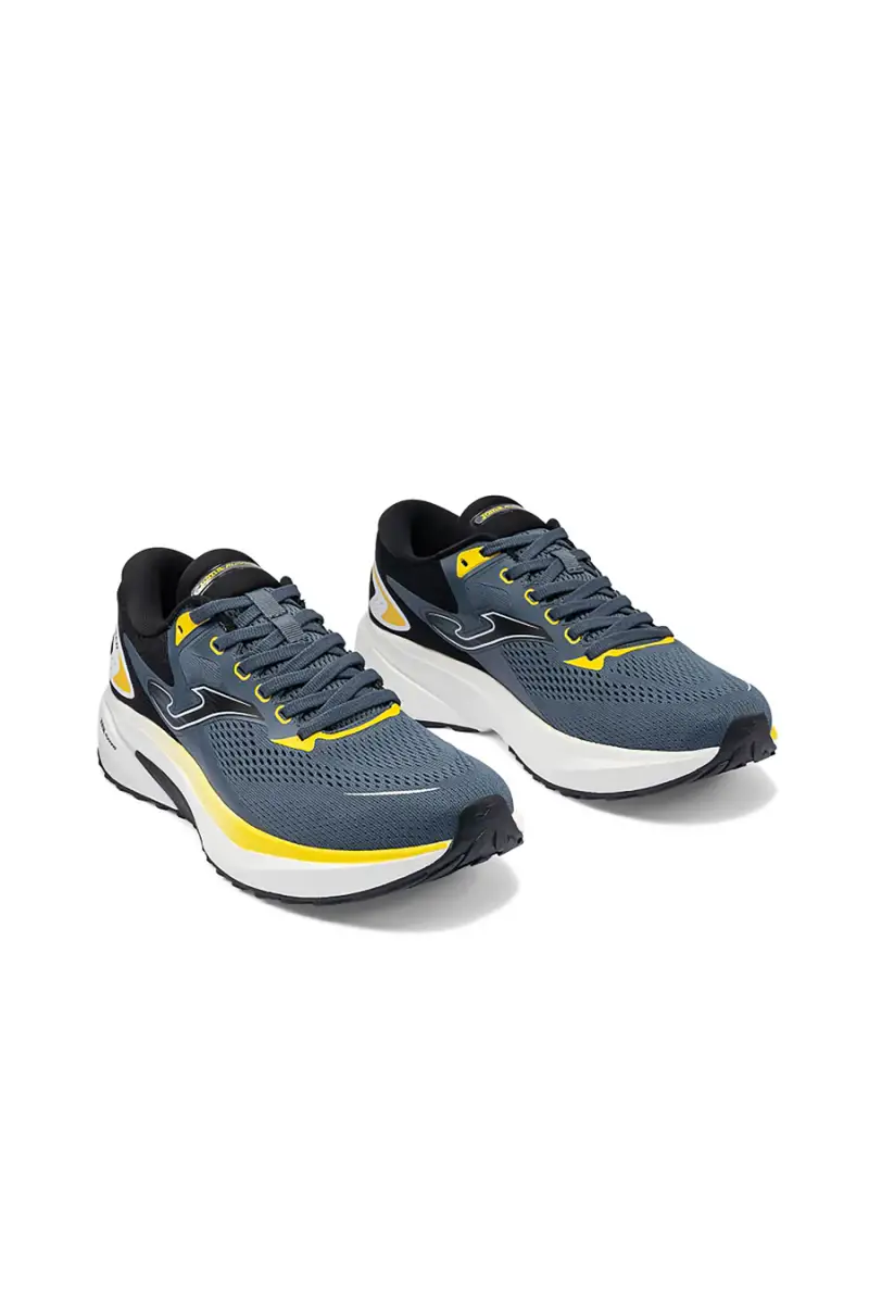 Scarpe da running grigio scuro con inserti gialli traspiranti Joma Speed 2622 [GRIGIO] miniatura 2