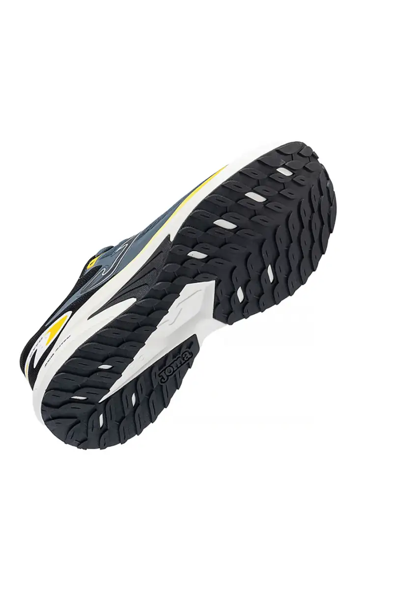 Scarpe da running grigio scuro con inserti gialli traspiranti Joma Speed 2622 [GRIGIO] miniatura 4