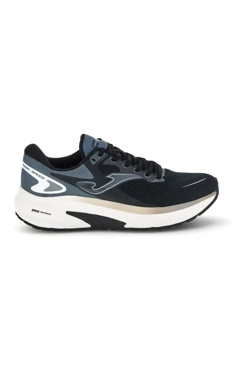 Scarpe da running nere con inserti grigi traspiranti Joma Speed 2601 [NERO]