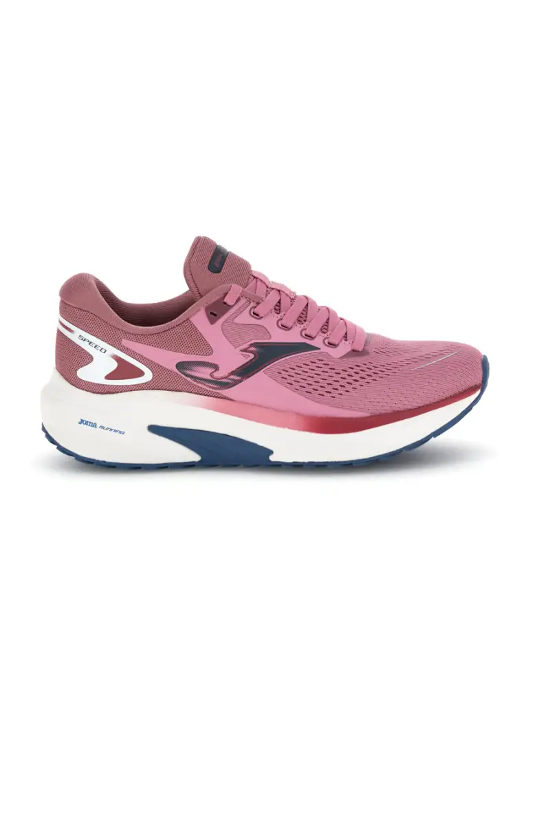 Scarpe da running rosa con inserti blu traspiranti Joma Speed 2610 [ROSA]