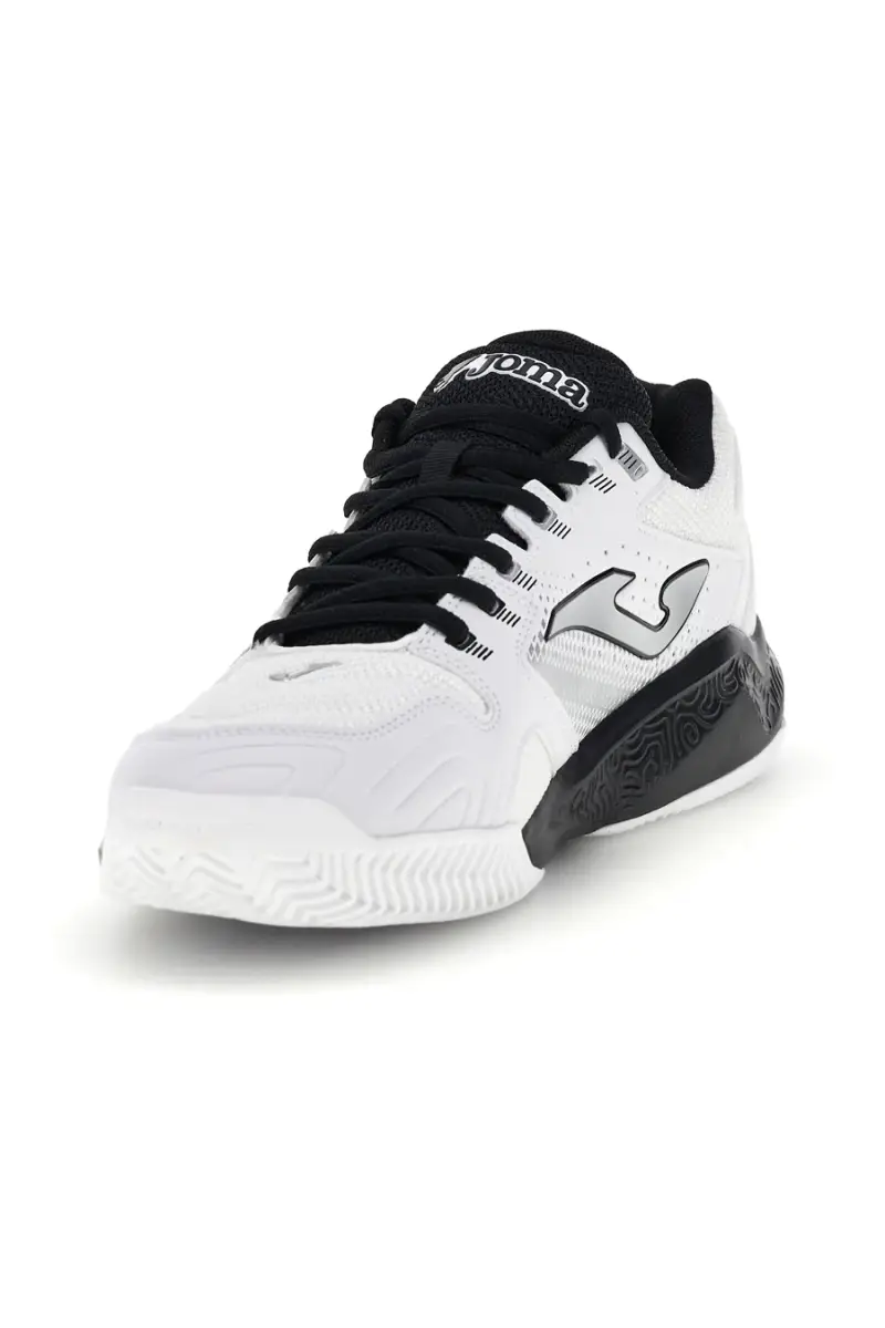 Scarpe da tennis bianco con inserti neri traspiranti Joma Master 1000 2632 [BIANCO] miniatura 3