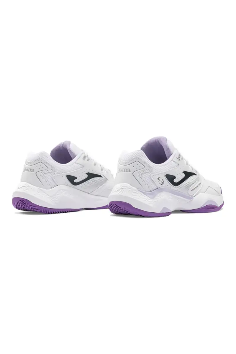 Scarpe da tennis bianco con inserti viola traspiranti Joma Master 1000 2602 [BIANCO] miniatura 3