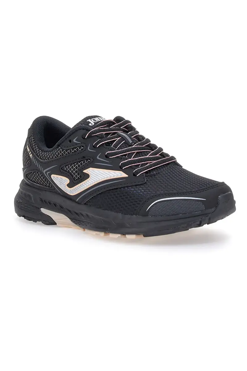 Scarpe da Trail Running nere con dettagli rosa Joma Meta Lady 2401 [NERO] miniatura 2
