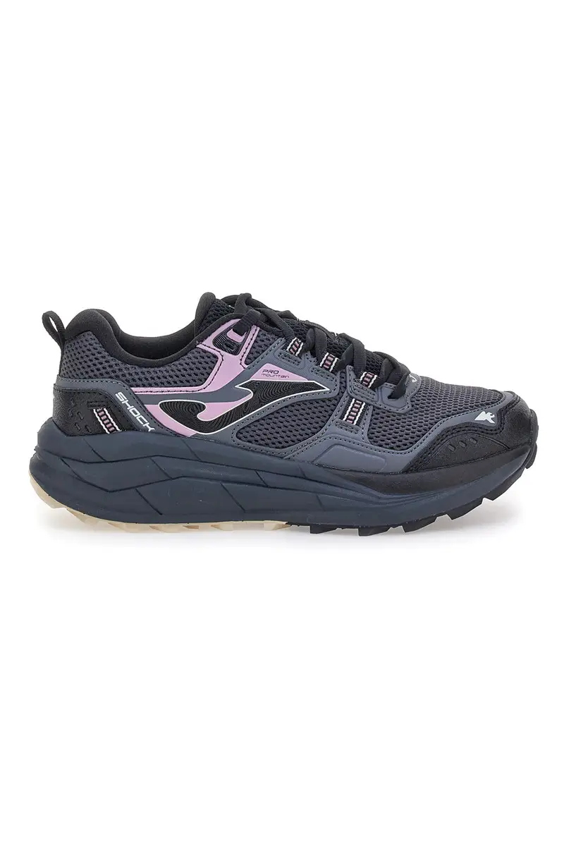 Scarpe da Trail Running nere con dettagli rosa Joma Shock Lady 2522 [NERO]
