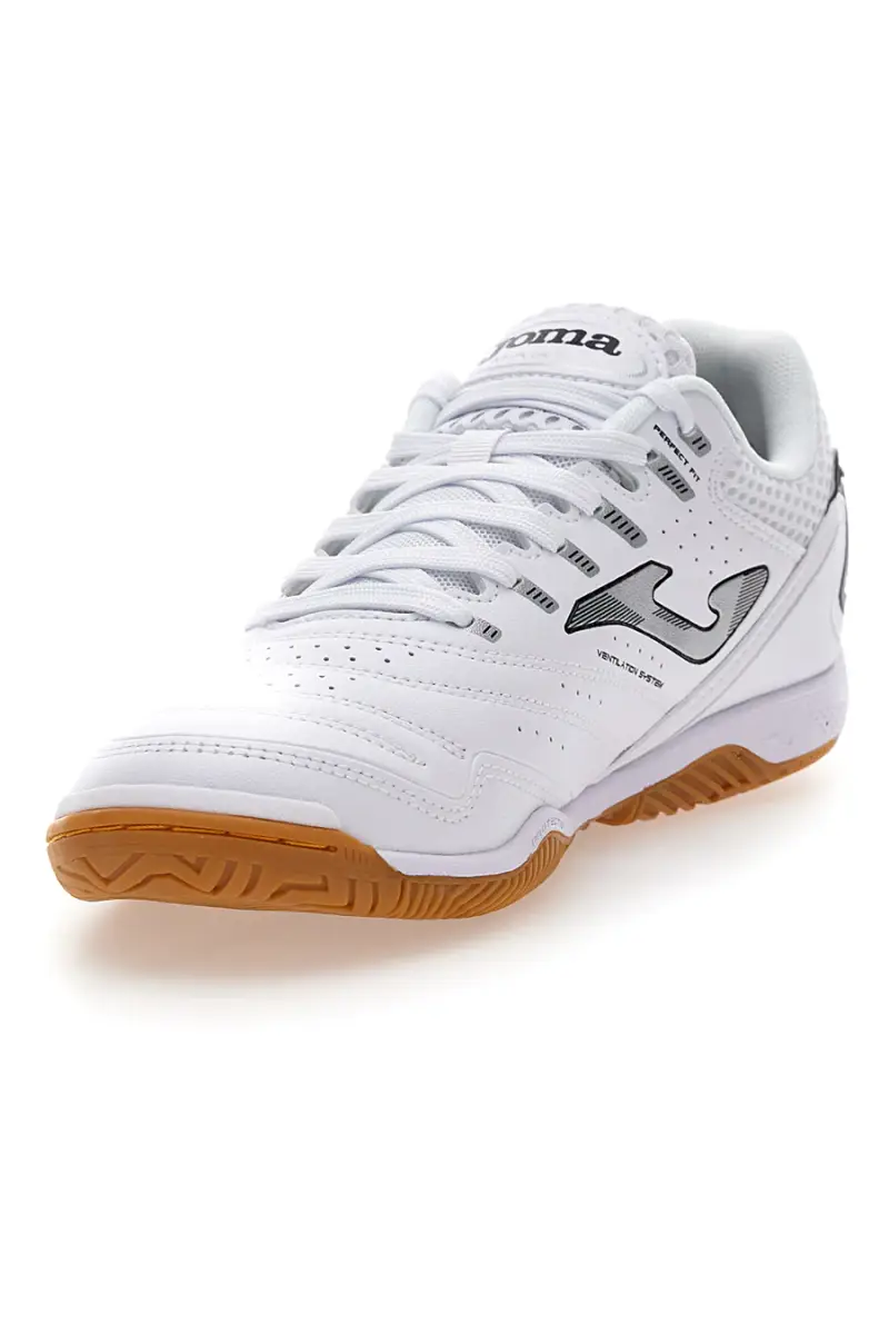 Scarpe futsal bianche con suola indoor Joma Maxima 2502 [ND] miniatura 4