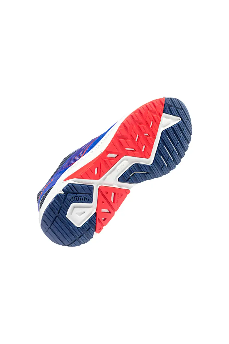 Scarpe running da uomo blu con mesh traspirante Joma RVITAS2604 [BLU miniatura 4