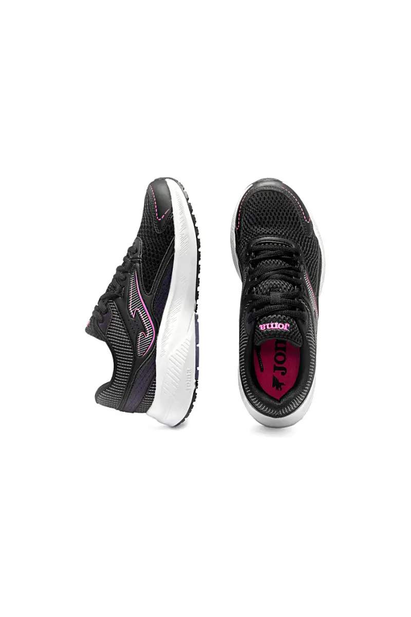 Scarpe running nere con dettagli fucsia Joma RVITLS2601 [NERO] miniatura 5