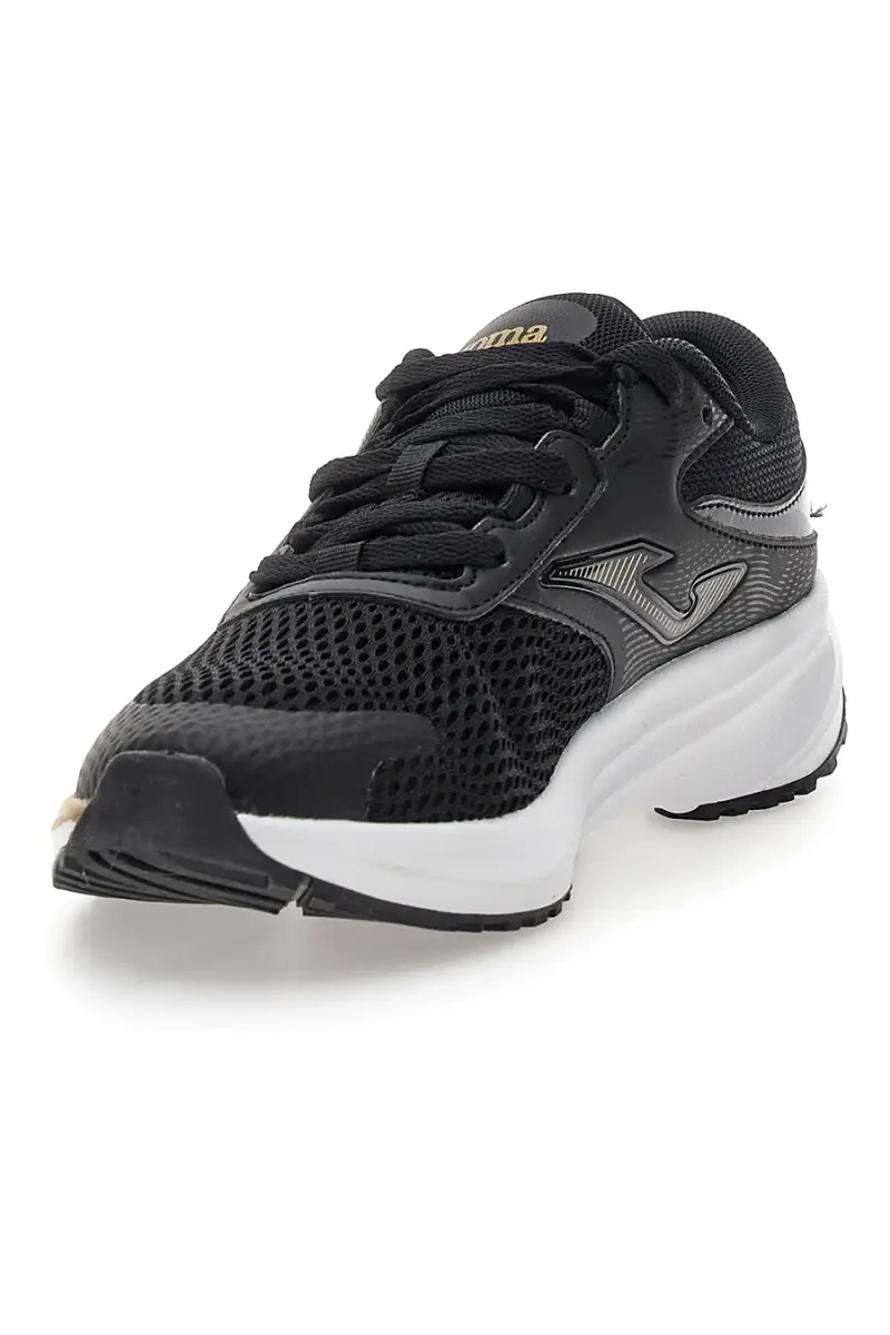 Scarpe running nere e oro Joma ACTIVE LADY 2501 [NERO miniatura 4