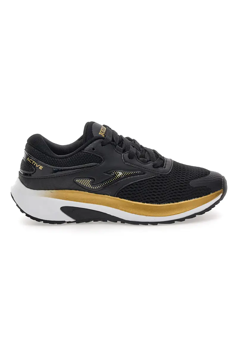 Scarpe running nere e oro Joma ACTIVE LADY 2501 [NERO