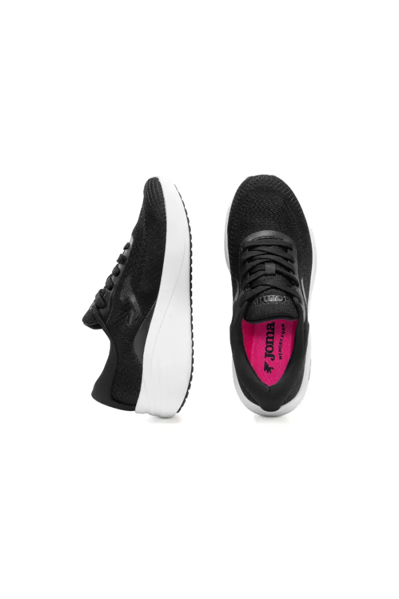 Scarpe sportive da donna nere in mesh traspirante Joma CCHILS2601 [NERO] miniatura 4