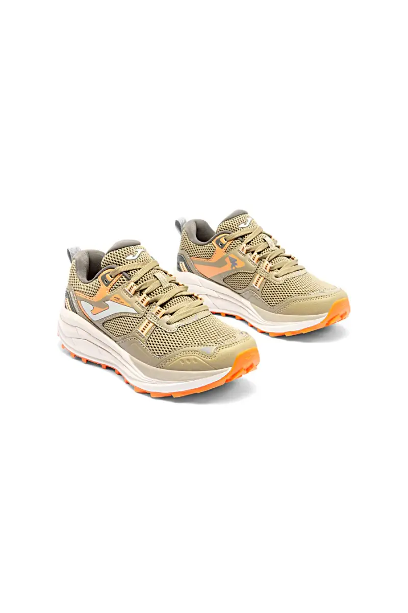 Scarpe trail beige con dettagli arancioni Joma TKSHLS2612 [KAKI] miniatura 2