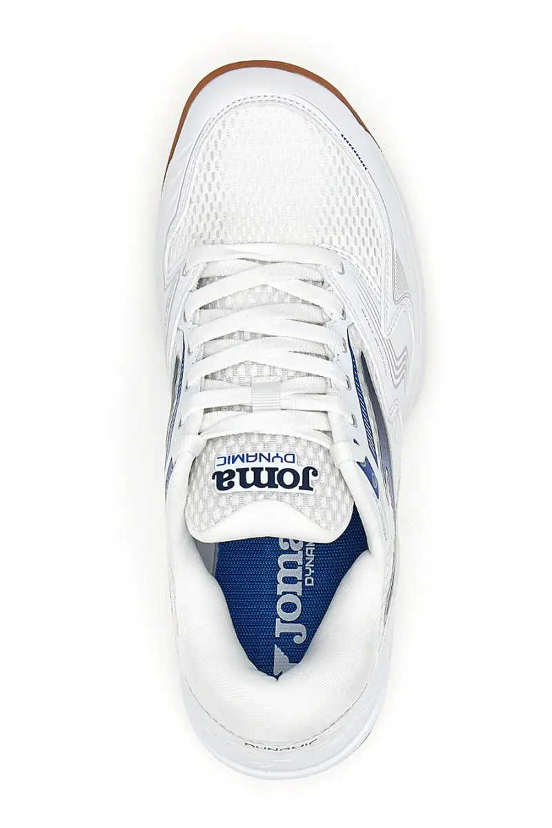 Scarpe volley bianche con dettagli blu V Dynamic Men 2502 Joma [BIANCO] miniatura 3