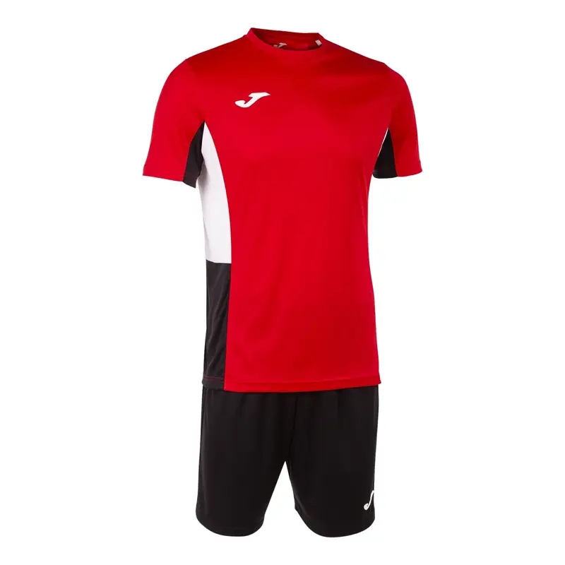 Set camicia e pantaloncini Joma Danubio II Rouge