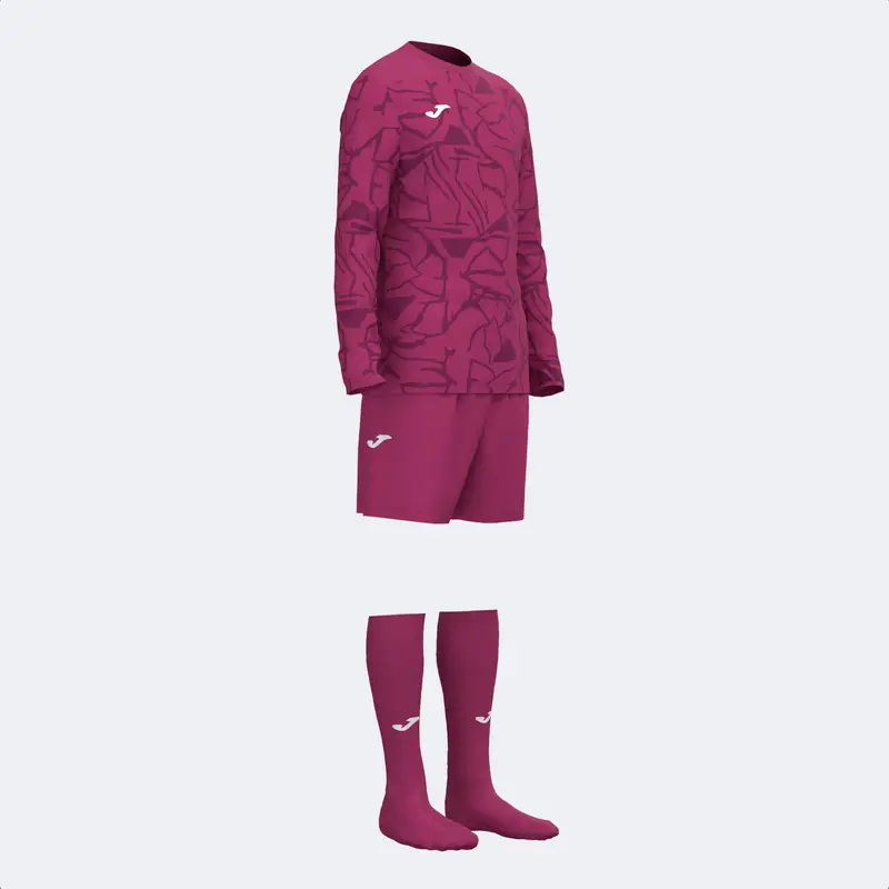 Set maglia, pantaloncini e calzettoni calcio da portiere per bambini Joma Zamora IX Rouge