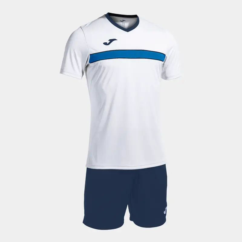 Set maglietta e Short da allenamento Joma Victory Blanc