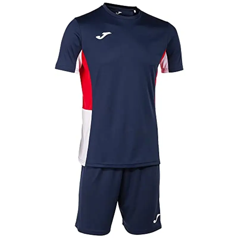 Joma Set uomo Danubio II blu navy rosso bianco