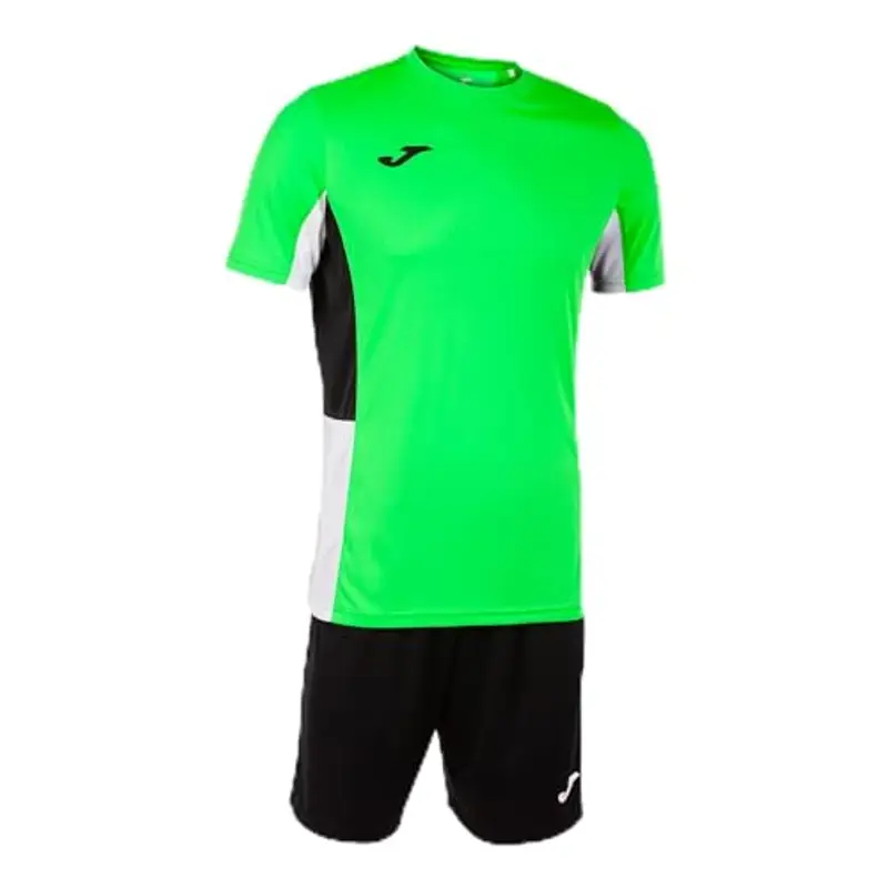 Joma Set uomo Danubio II verde fluorescente nero bianco miniatura 2