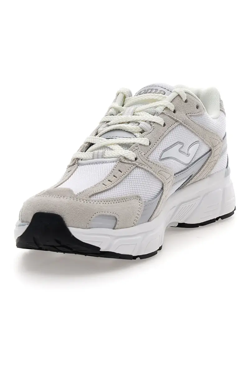 Sneaker da uomo grigie e bianche in mesh traspirante Joma RRT50S2602 [BEIGE miniatura 3