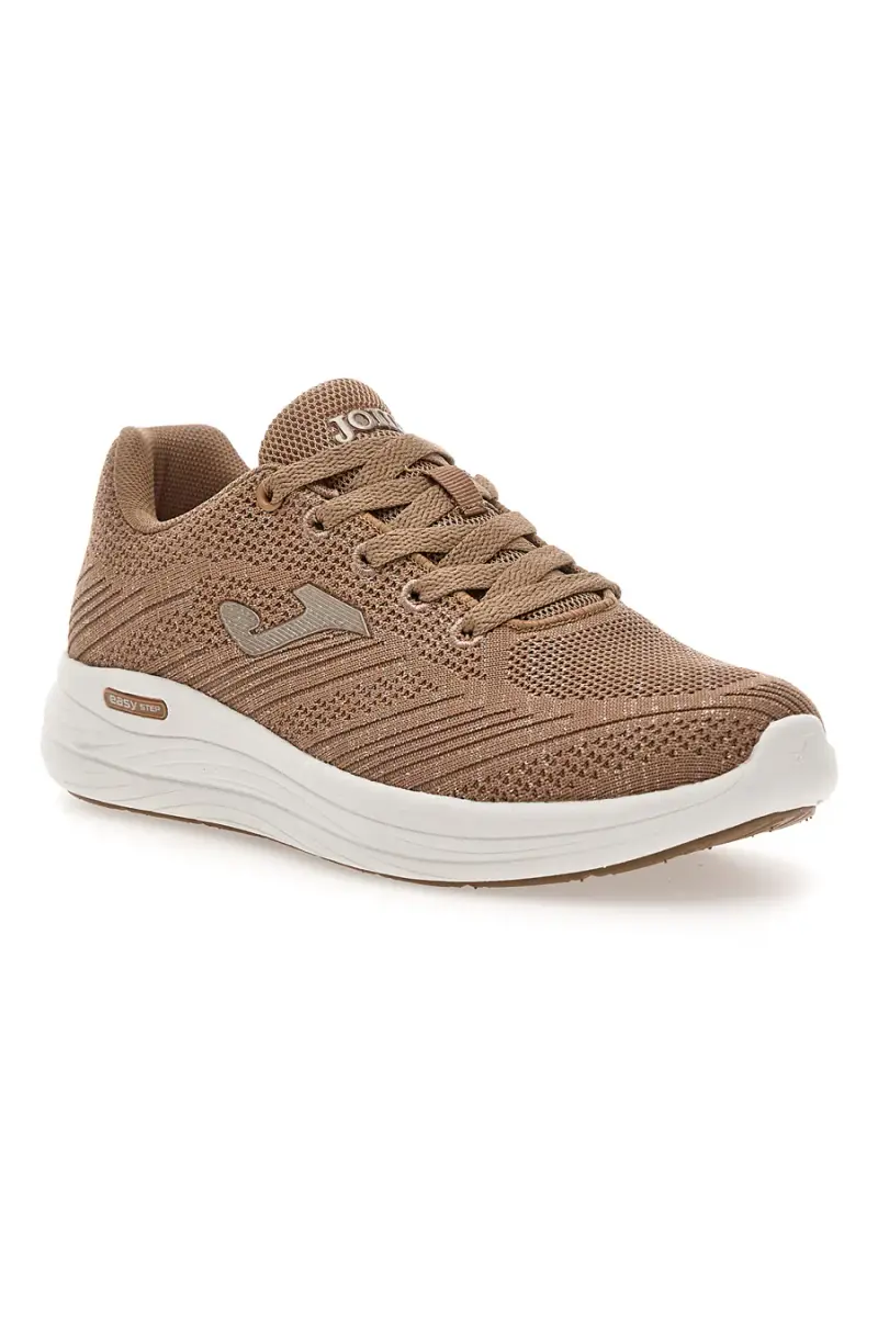 Sneakers beige con tomaia brillantinata e Memory Foam Joma Galar Lady 2526 [BEIGE miniatura 2