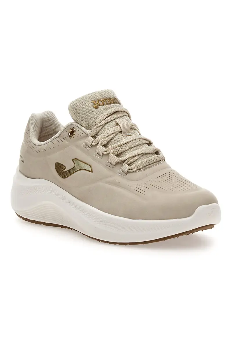 Sneakers beige in mesh e suede Joma N-400 Lady 2525 [BEIGE] miniatura 2