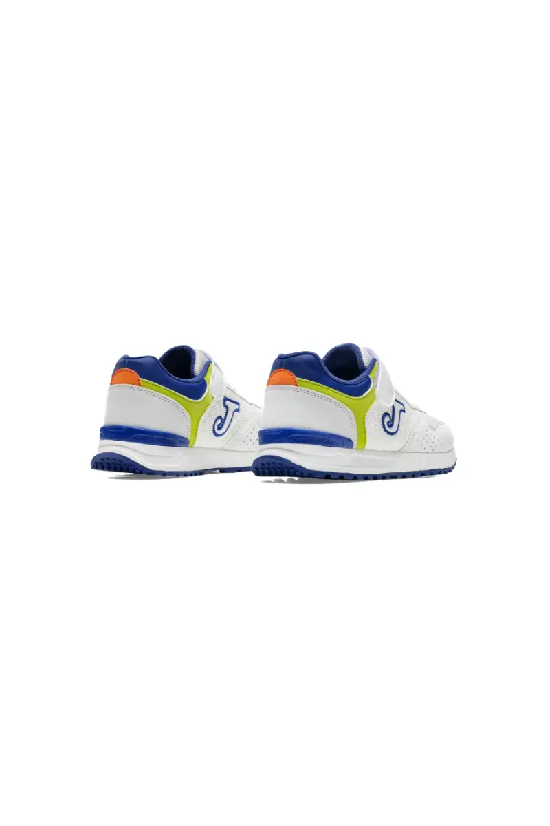 Sneakers bianche e blu con strappo Joma Tornado JR 2605 [BIANCO miniatura 3
