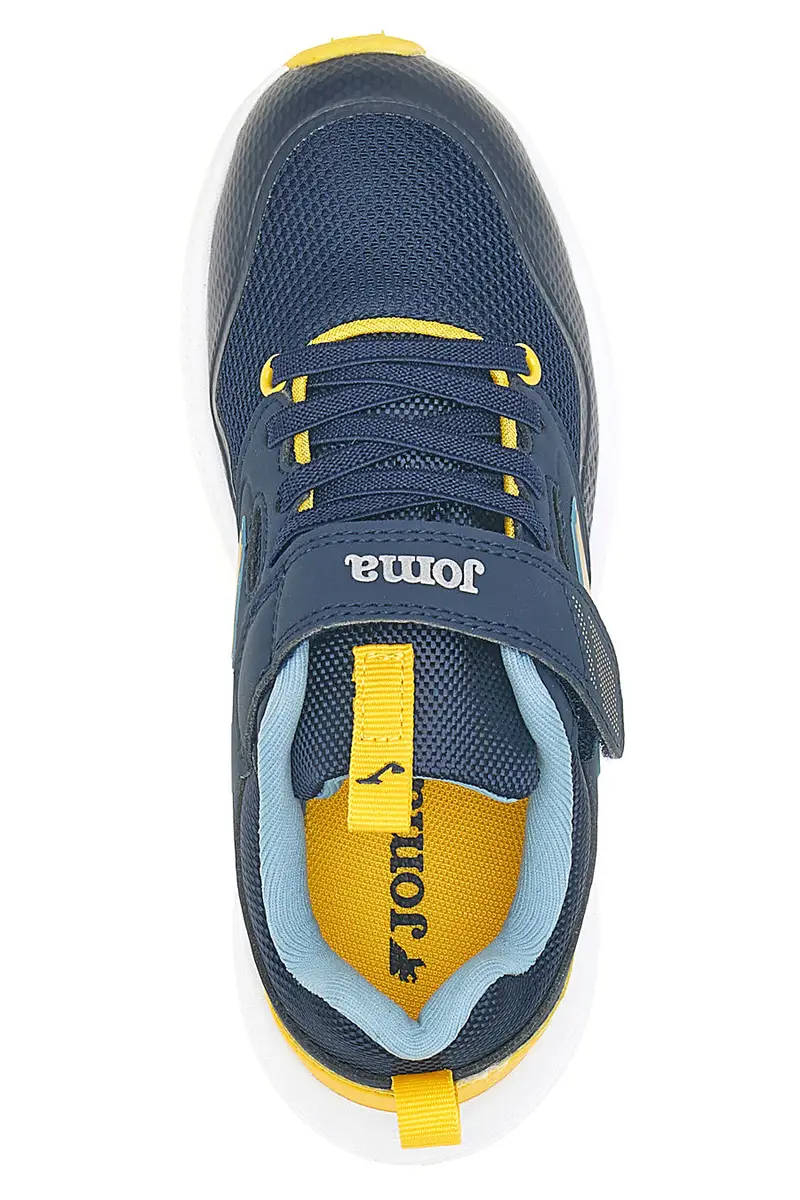 Sneakers blu con dettagli gialli Joma Ferro Jr 2503 [ND] miniatura 3