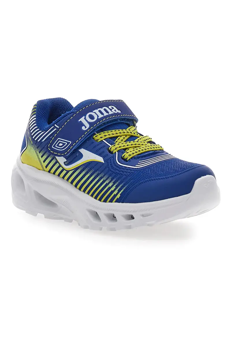 Sneakers Blu Con Luci e Strappo in Velcro JOMA AQUILES JR 2504 [BLU] miniatura 2