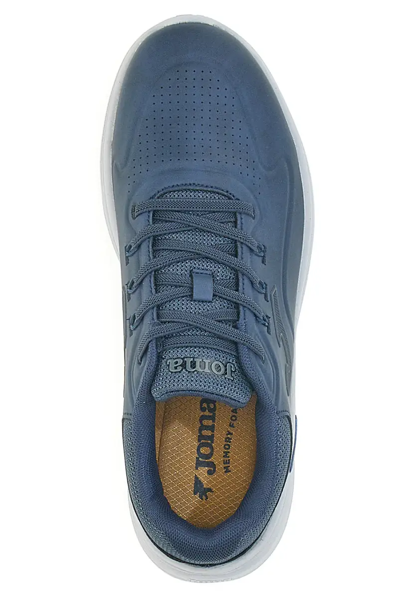 Sneakers blu con sottopiede memory foam Joma Ivory Men 2503 [BLU] miniatura 3