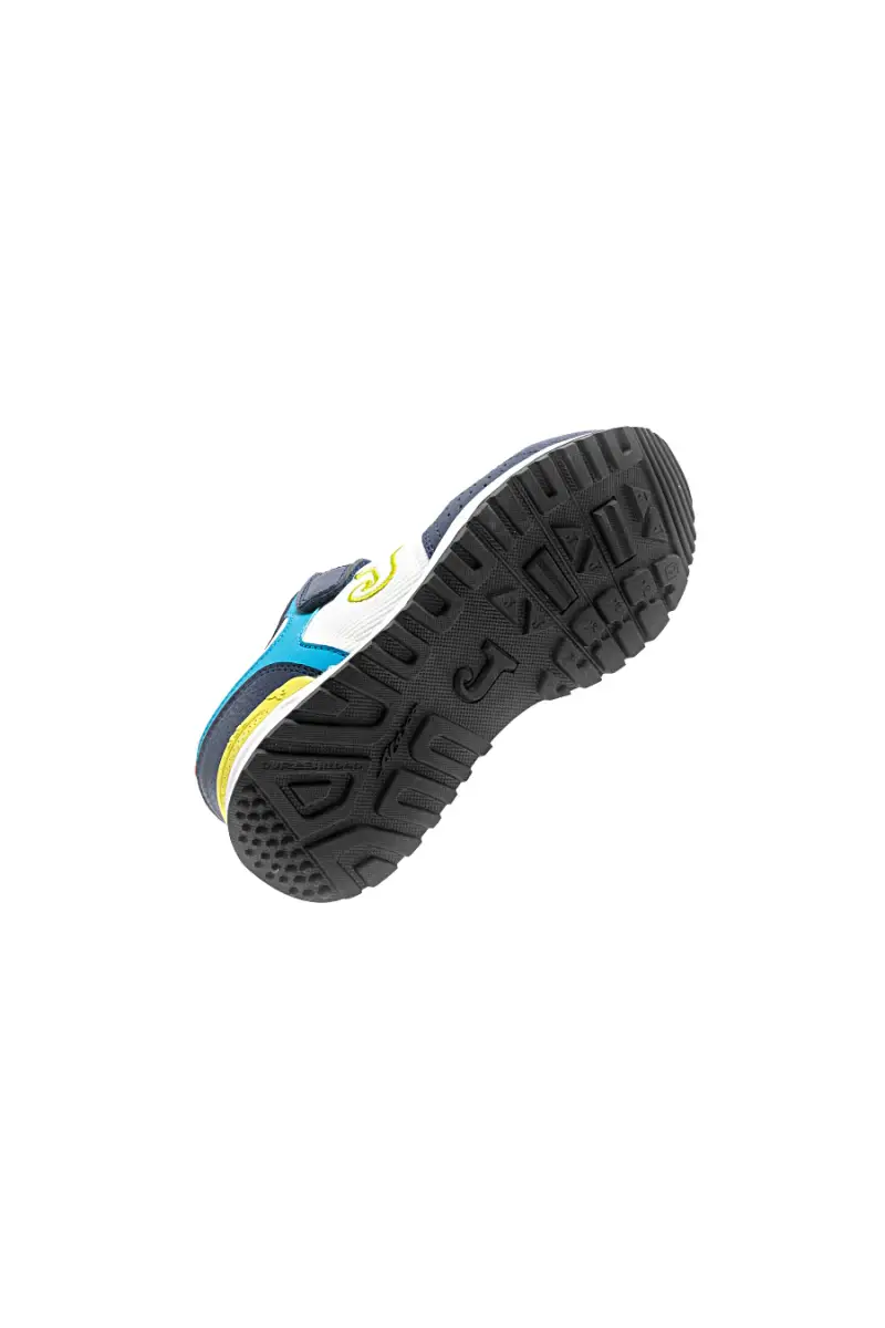 Sneakers blu e bianche con strappo Joma Tornado JR 2633 [BLU miniatura 4