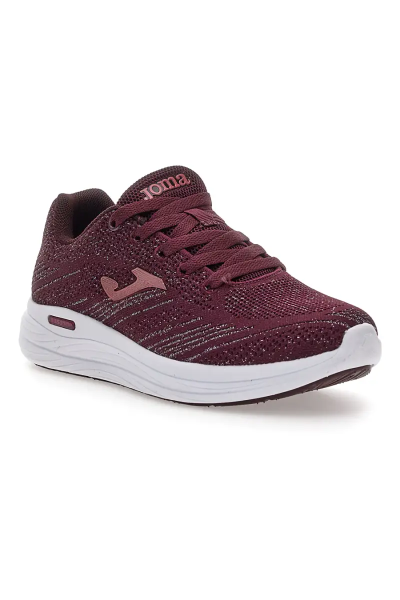 Sneakers bordeaux in mesh leggero Joma Galar Lady 2520 [BORDEAUX] miniatura 2