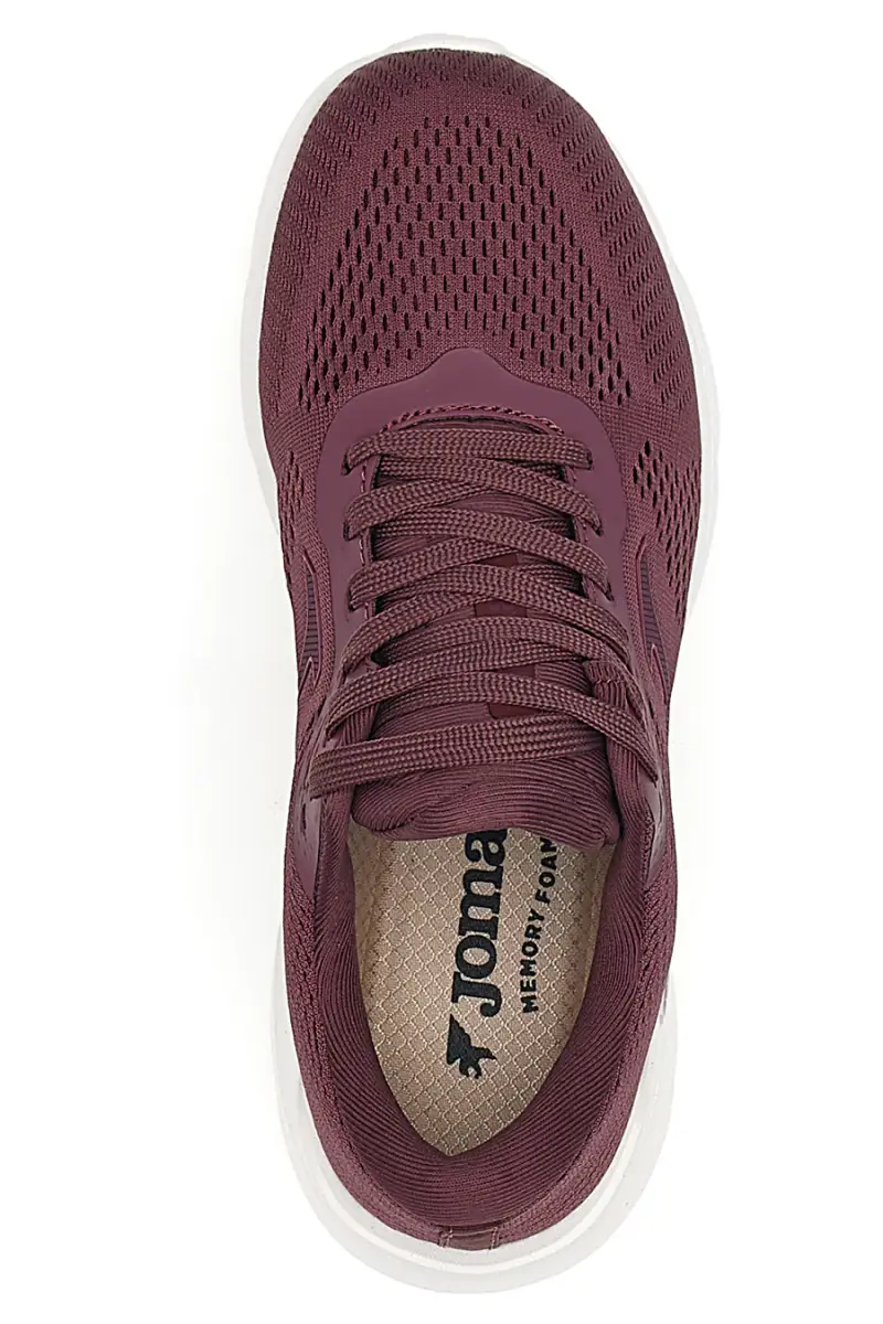 Sneakers bordeaux in mesh traspirante Joma Degass Lady 2520 [VIOLA] miniatura 3