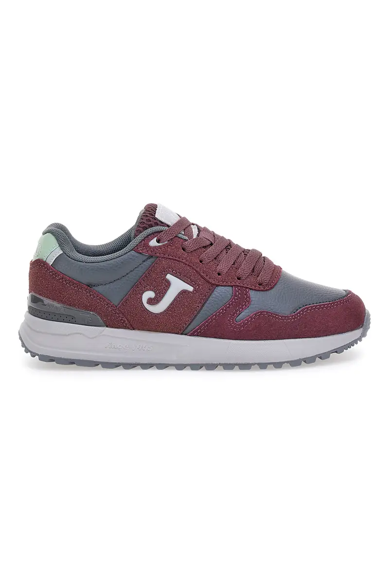 Sneakers bordeaux in pelle e materie sintetiche Joma C200 Lady 2520 [ND]