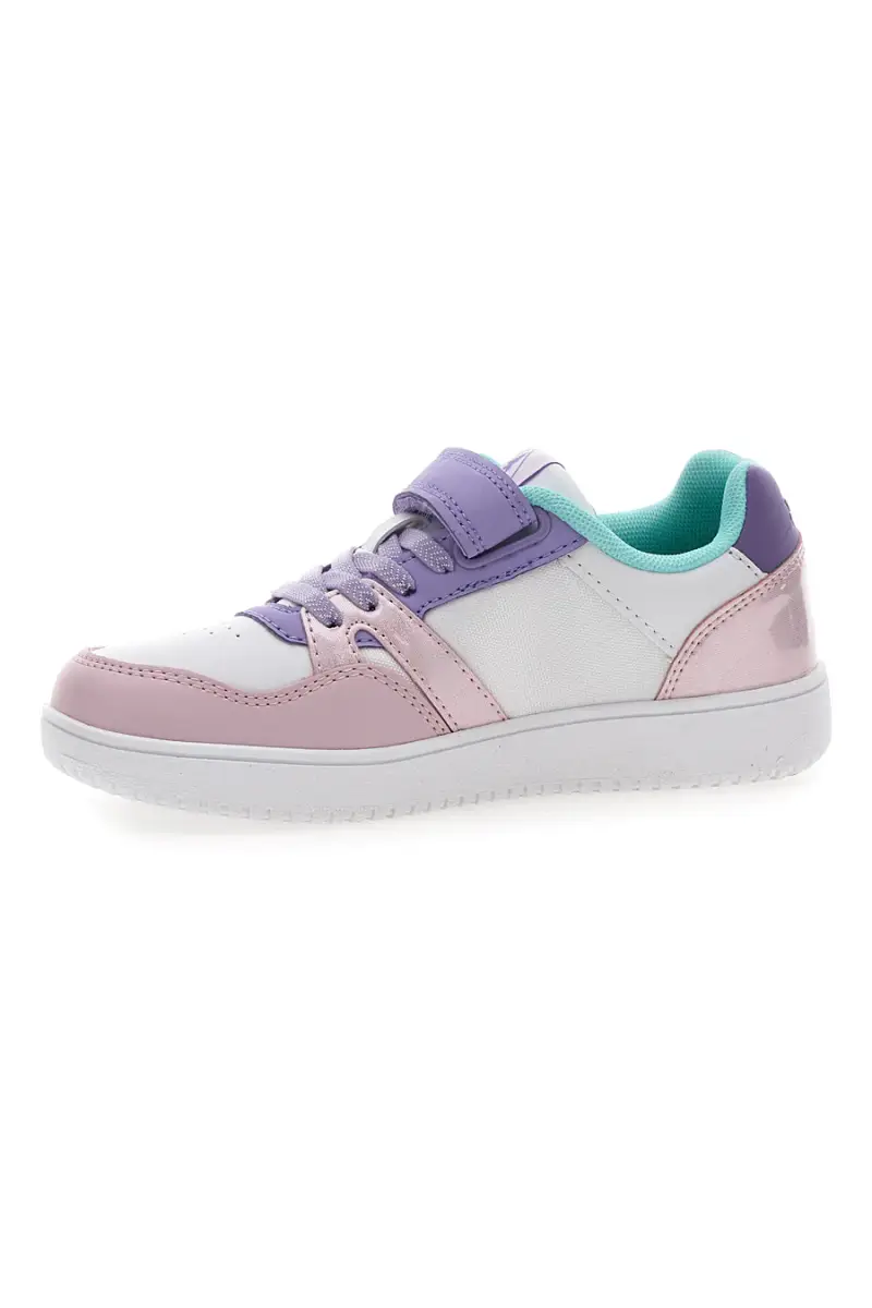 Sneakers Multicolor Con Strappo in Velcro Joma Platea Low Jr 2519 [BIANCO miniatura 4